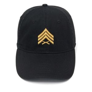 Men's Baseball Caps Marine Corps Stripes Embroidered Dad Hat